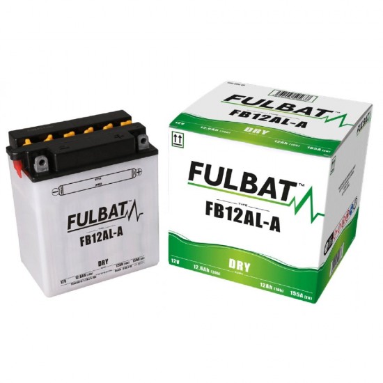FULBAT BATTERY DRY - FB12AL-A, WITH ACID PACK