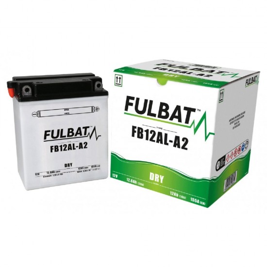 FULBAT BATTERY DRY - FB12AL-A2, WITH ACID PACK