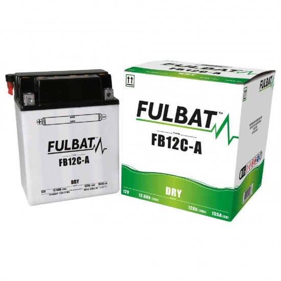 FULBAT BATTERY DRY - FB12C-A, WITH ACID PACK