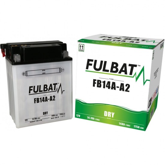FULBAT BATTERY DRY - FB14A-A2, WITH ACID PACK