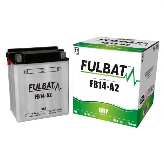 FULBAT BATTERY DRY - FB14-A2, WITH ACID PACK