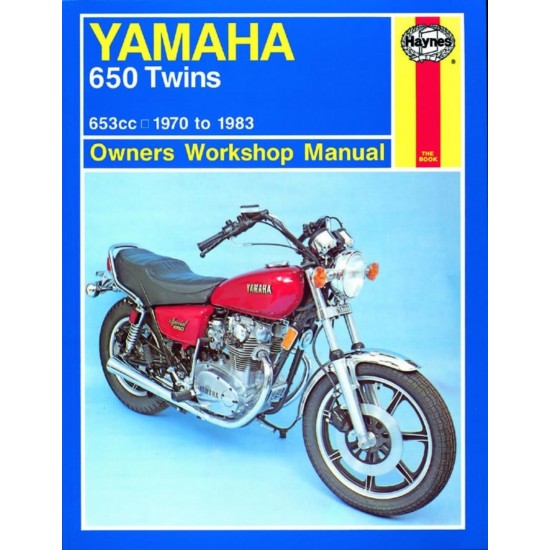 YAMAHA XS650 TWINS 74-83 HAYNES MANUAL