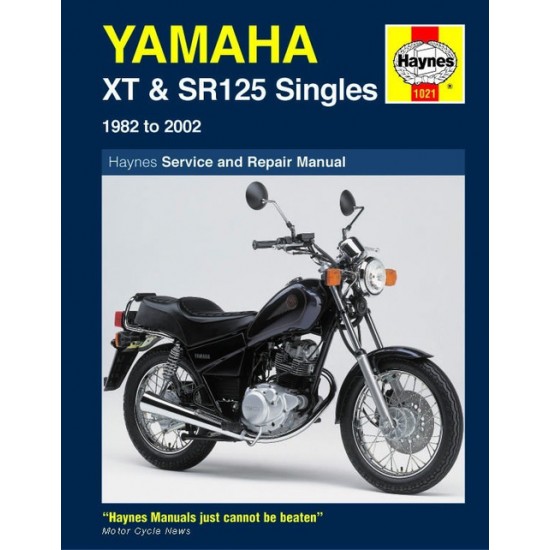 YAMAHA XT125, SR125 82-02 HAYNES MANUAL