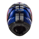 LS2 CHALLENGER FUSION BLUE/RED FULL FACE MOTORCYCLE HELMET FIBREGLASS ACU APPROVED ADULT