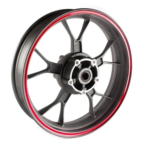 LEXMOTO LXR 125 SY125-10 FRONT WHEEL 3.50-17 RED