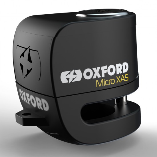 OXFORD MICRO XA5 ALARM DISC LOCK BLACK BLACK