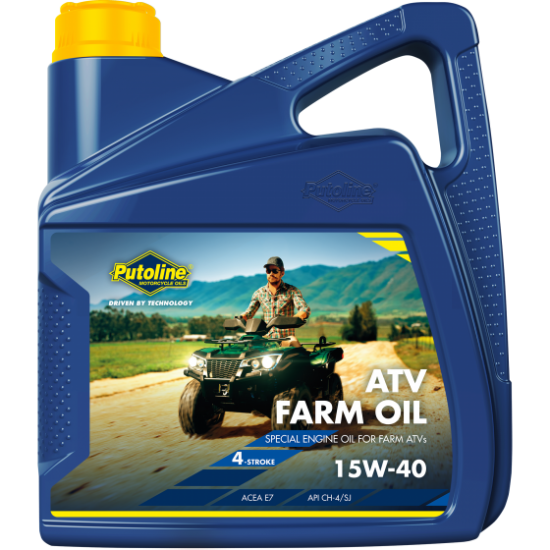 PUTOLINE ATV FARM OIL 15W-40 SPECIAL ENGINE OIL FOR FARM ATV'S 4L