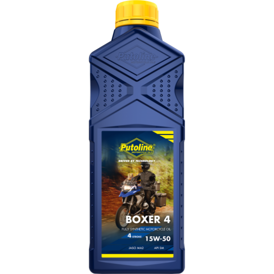 PUTOLINE BOXER 4 15W-50 FULLY SYNTHETIC MOTORCYCLE ENGINE OIL 1L