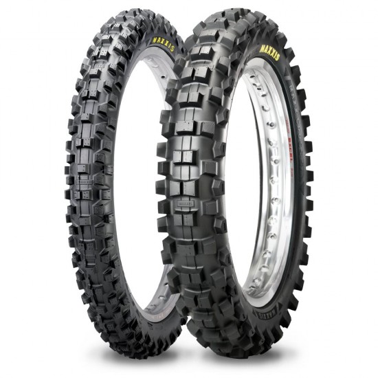 MAXXIS 80/100-21 AND 100/90/19  MX PRO SI MATCHING TYRE PAIR