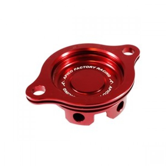 HONDA CRF 150 R 2007-2023 OIL FILTER COVER RED