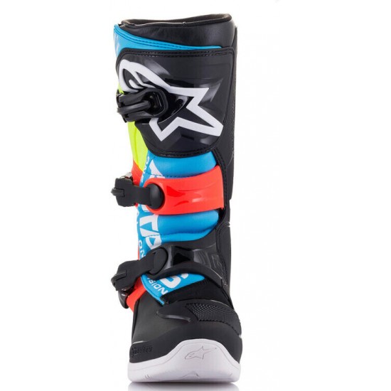 ALPINESTARS TECH 3S YOUTH RED / FLUO YELLOW BOOTS
