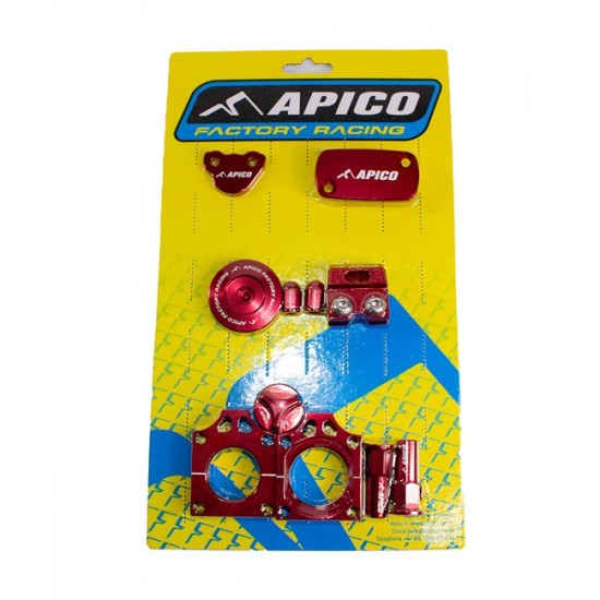 APICO FACTORY BLING PACK HONDA CRF450R 2021 CRF450RX 2021 RED 