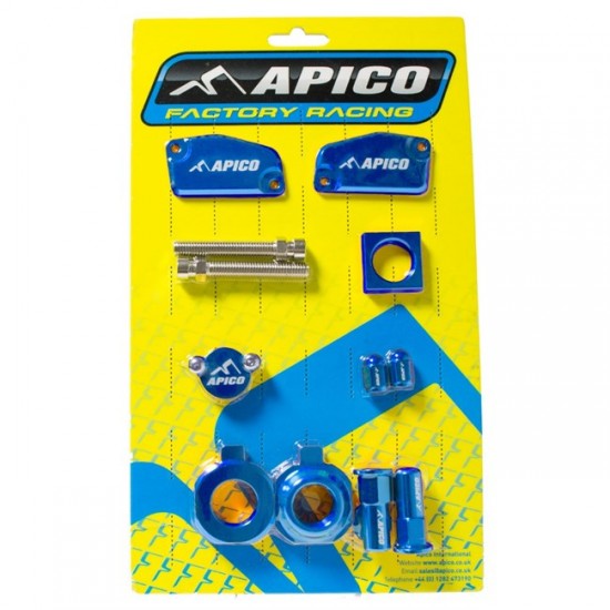 APICO FACTORY BLING PACK KTM SX85 2015-2021 FREE-RIDE 250-350 2012-2019  HUSQVARNA TC85 2015-2021 GAS GAS MC85 2021 BLUE 