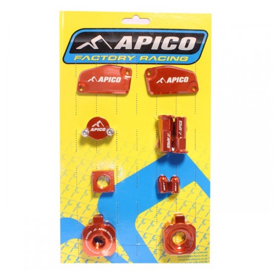 APICO FACTORY BLING PACK KTM SX65 2016-2021 HUSQVARNA TC65 2017-2021 GAS GAS MC65 2021 ORANGE