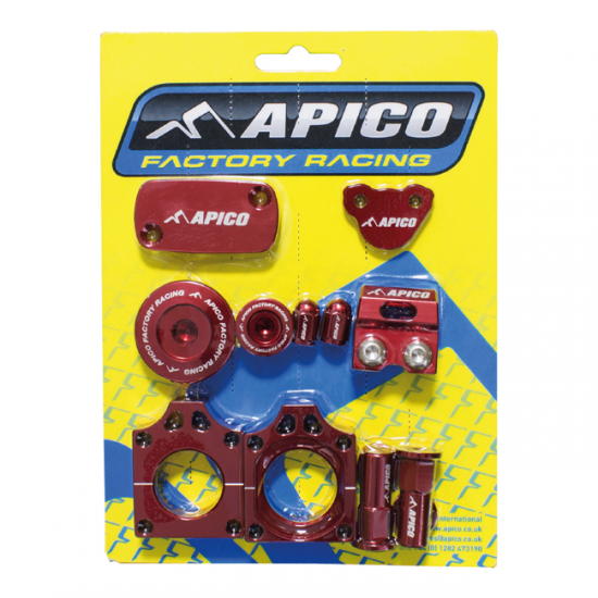 APICO FACTORY BLING PACK HONDA CRF450X 2005-2018 RED 