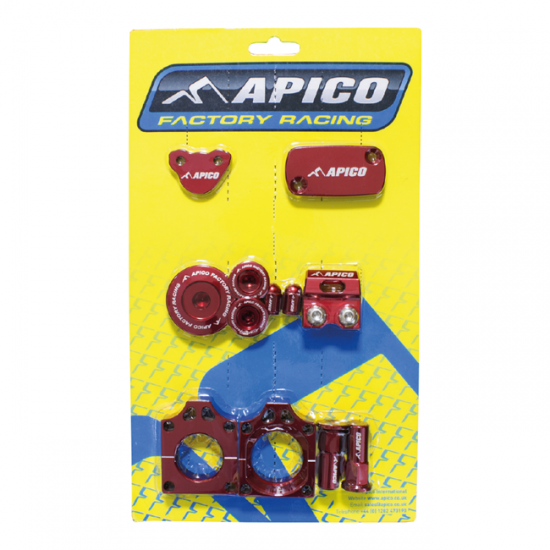 APICO FACTORY BLING PACK HONDA CRF450R 2009-2016 RED 