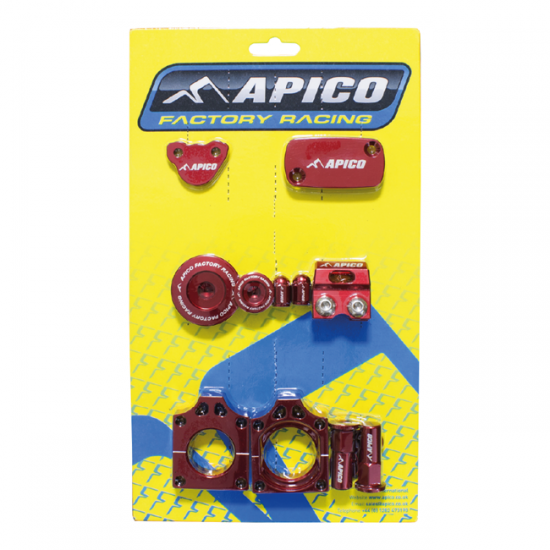 APICO FACTORY BLING PACK HONDA CRF250R 2010-2017 RED 
