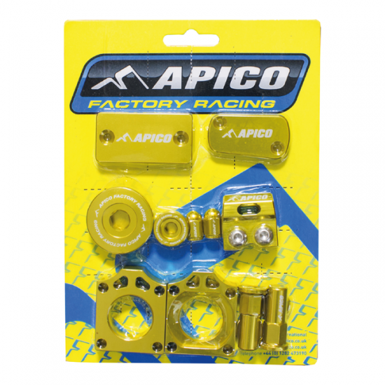 APICO FACTORY BLING PACK KAWASAKI KX250F 2011-2020 KX450F 2009-2018 GOLD