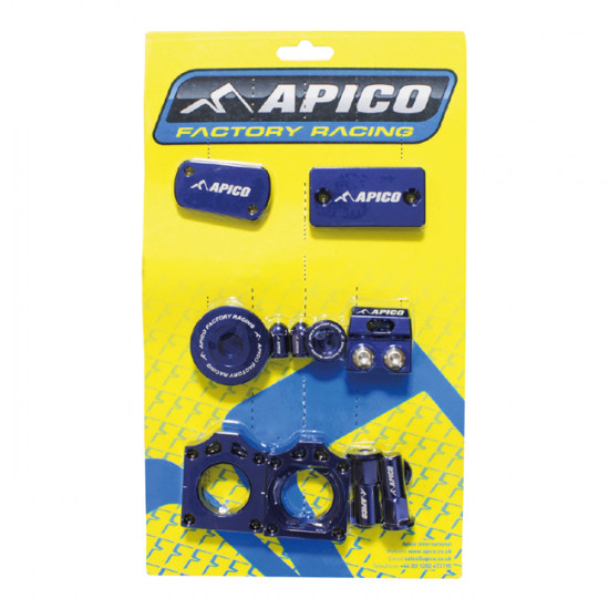 APICO FACTORY BLING PACK KAWASAKI KX250F 2011-2020 KX450F 2009-2018 BLUE 