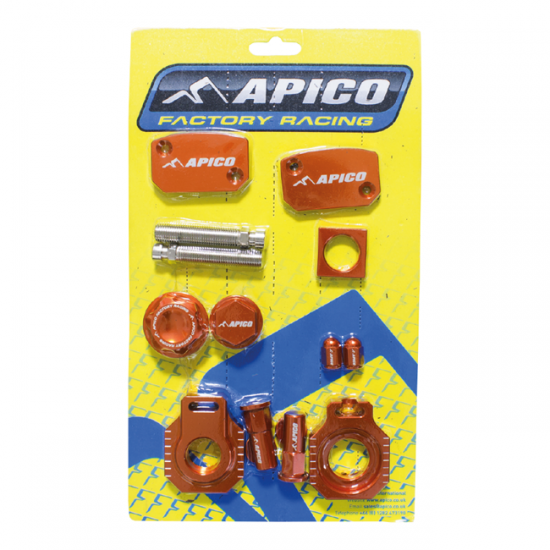 APICO FACTORY BLING PACK KTM SX250 2006-2012 SX-F250 2011-2012 EXC-F250/350/450 2011-2013 EXC500 2012-2013  ORANGE