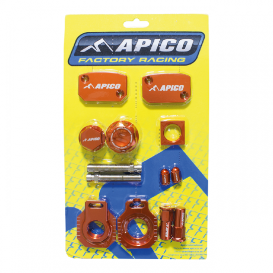 APICO FACTORY BLING PACK KTM XC-W 125-150 2017-2019 EXC/TPI 150-300 2014-2021 EXC-F250-500 2014-2021 ORANGE