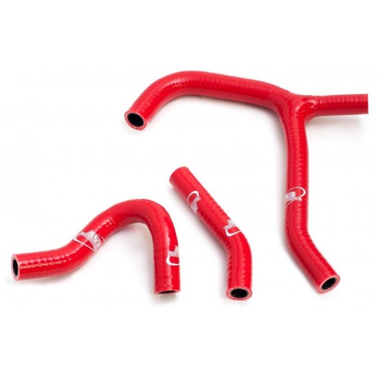 HONDA CRF 250 R 2014-2015 HIGH PERFORMANCE SILICONE HOSES Y KIT RED