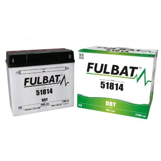 FULBAT BATTERY DRY - 51814, WITH ACID PACK