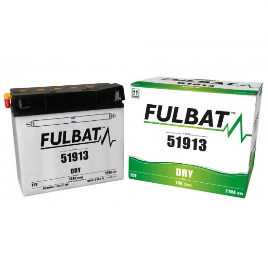 FULBAT BATTERY DRY - 51913, WITH ACID PACK