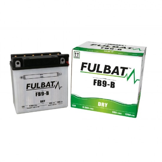 FULBAT BATTERY DRY - FB9-B, WITH ACID PACK