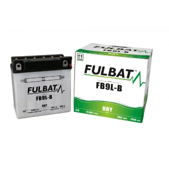 FULBAT BATTERY DRY - FB9L-B, WITH ACID PACK