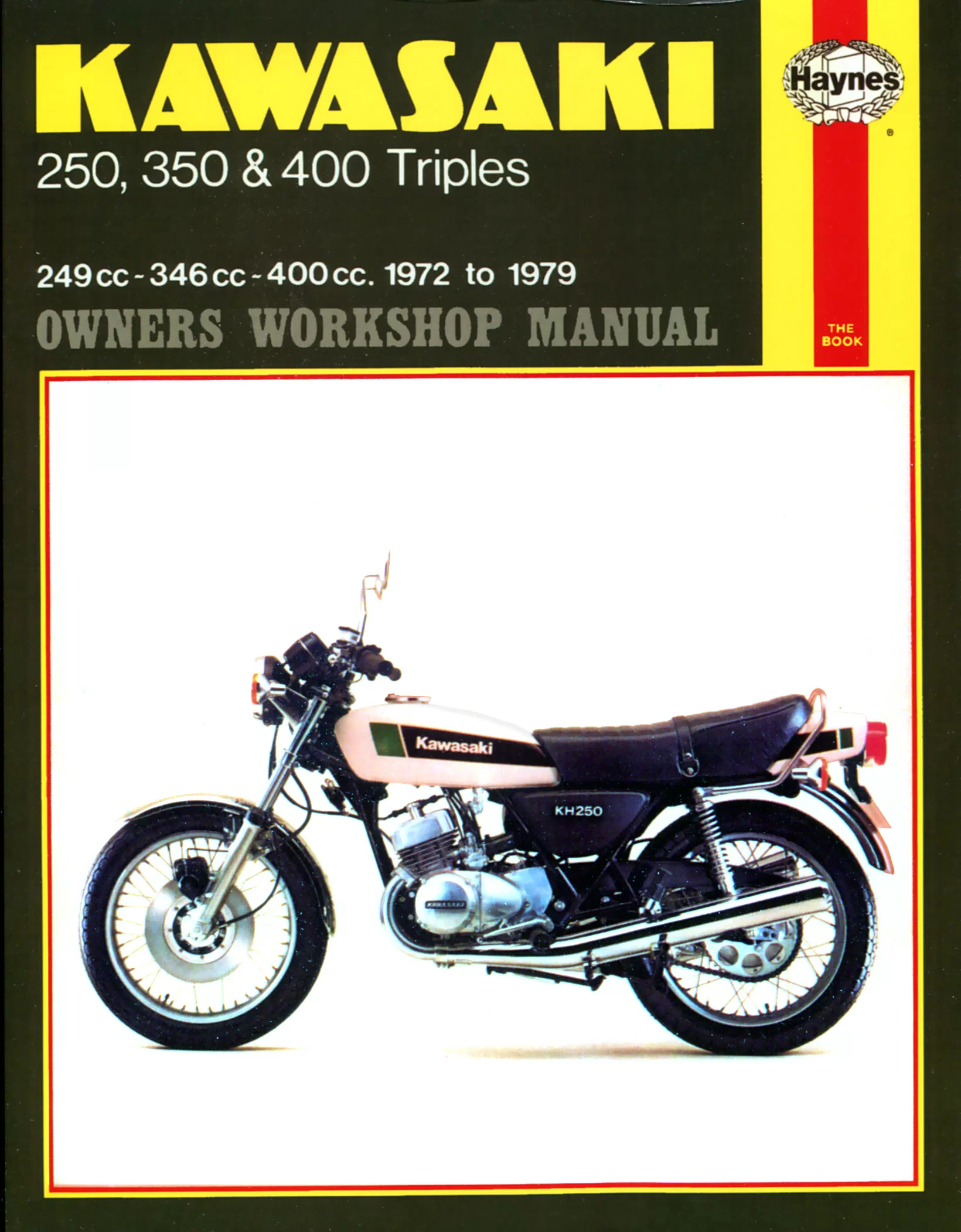 KAWASAKI KH250, KH400 76-79, S1 72-76, S2 71-73, S3 74-76 HAYNES MANUAL