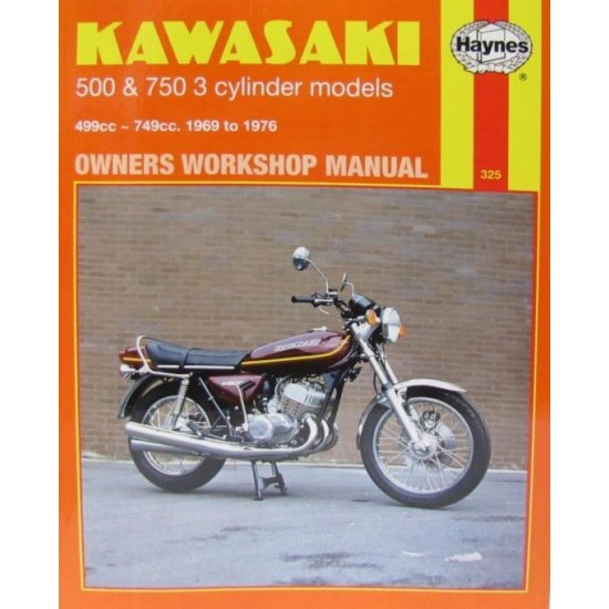 KAWASAKI 500 Mach III 69-73, 500 H, 750H 72-76, KH500 76 HAYNES MANUAL