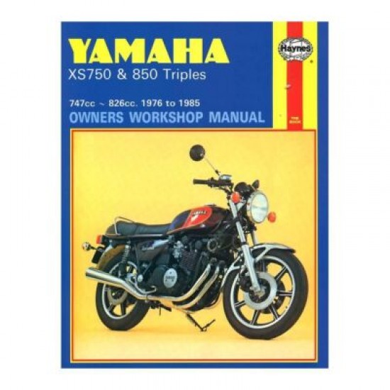 YAMAHA XS750 76-82, XS850 79-85 HAYNES MANUAL