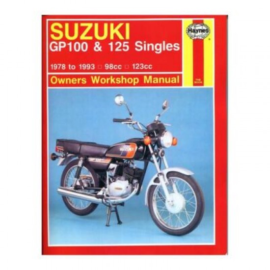 SUZUKI GP100, GP125 78-93 HAYNES MANUAL
