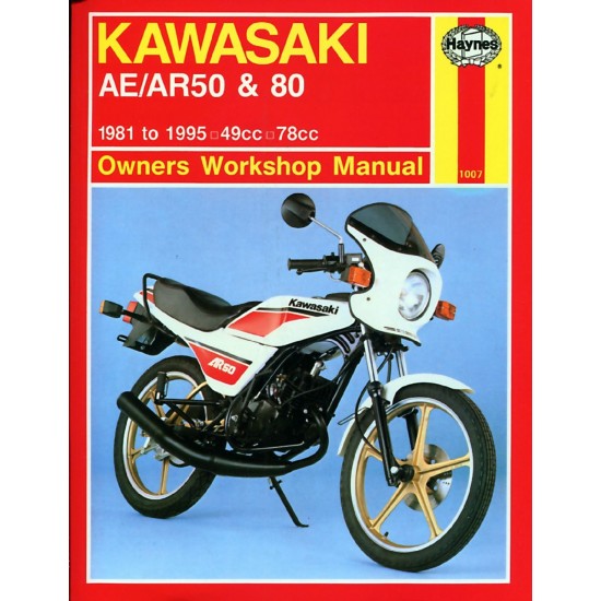KAWASAKI AE50, AR50, AE80, AR80 81-95 HAYNES MANUAL