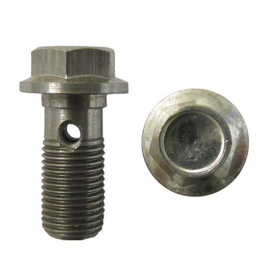 BANJO BOLT 10MM X 1.00MM STAINLESS 12MM HEX HEAD