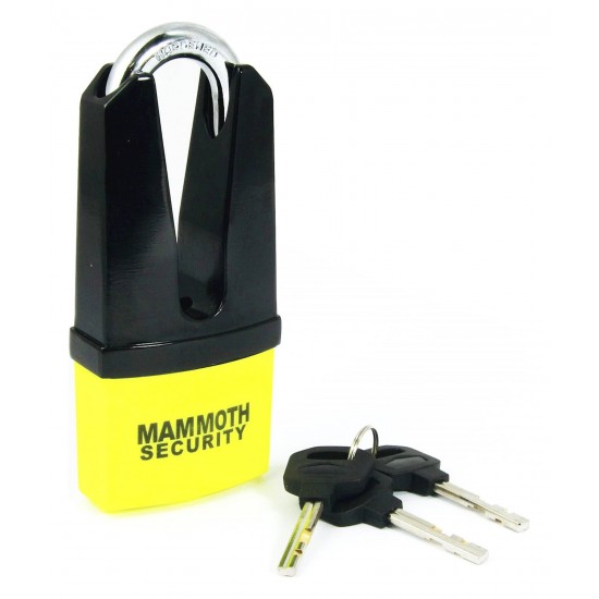 MAMMOTH MAXI SHACKLE DISC LOCK WITH 11MM PIN 