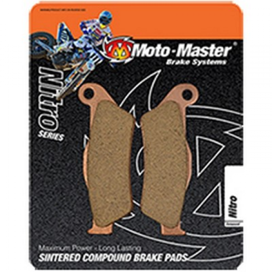 KTM SX 85 2011 ONWARDS NITRO MOTOMASTER REAR BRAKE PADS 