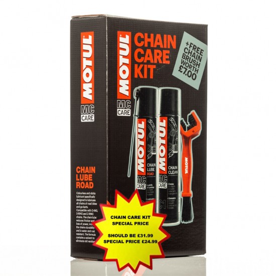 MOTUL MOTORCYCLE CHAIN CARE PACK