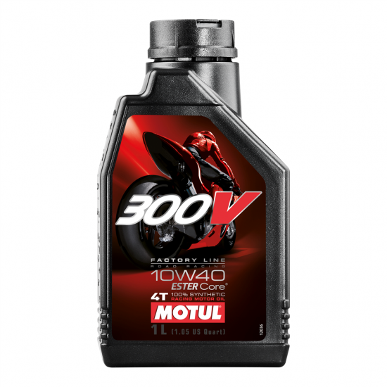 MOTUL 300V 10W40 FACTORY LINE ROAD RACING ENGINE OIL MOTORCYCLE 1 LITRE