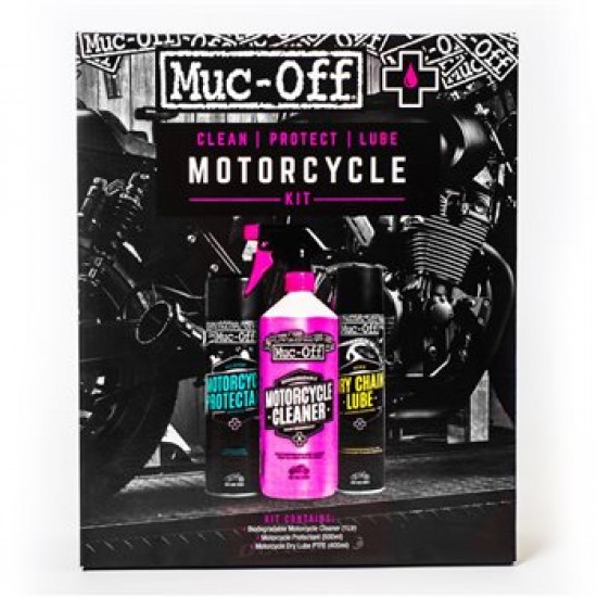 MUC OFF MOTORCYCLE CLEAN PROTECT AND LUBE KIT
