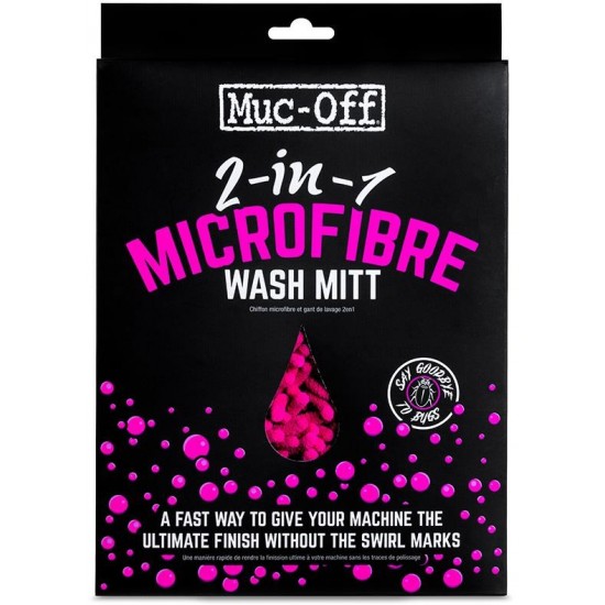 MUC-OFF 2IN1 CHENILLE MICROFIBRE WASH MITT
