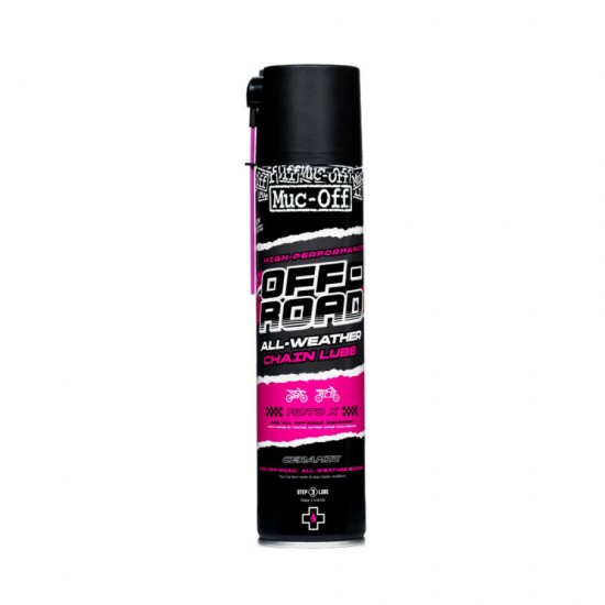 MUC OFF OFF-ROAD ALL WEATHER CHAIN LUBE 400ML