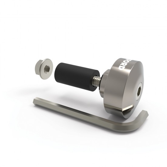 OXFORD CARB ENDS 1 - SILVER