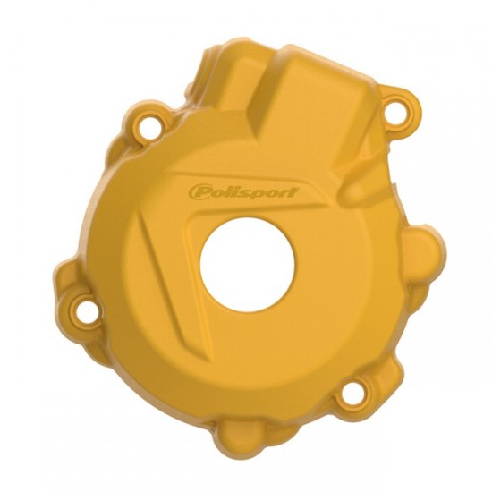 POLISPORT IGNITION COVER PROTECTOR KTM/HUSKY EXC-F250 2014-2016 EXC-F350 2012-2016 FE250-350 2014-2016 YELLOW
