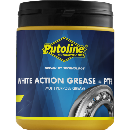 PUTOLINE WHITE ACTION GREASE + PTFE MULTI PURPOSE GREASE 600G