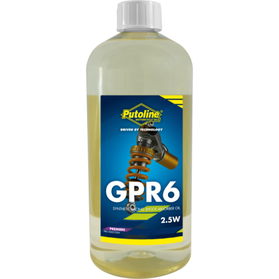 PUTOLINE GPR6 2.5W MOTORCYCLE SHOCK OIL 1L