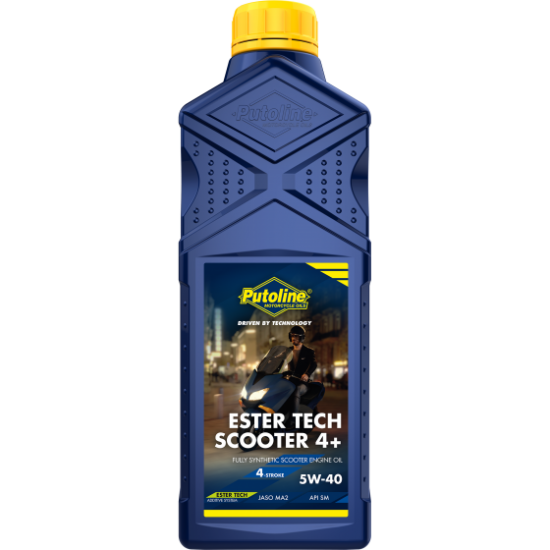 PUTOLINE ESTER TECH SCOOTER 4+ 5W-40 FULLY SYNTHETIC SCOOTER ENGINE OIL 1L