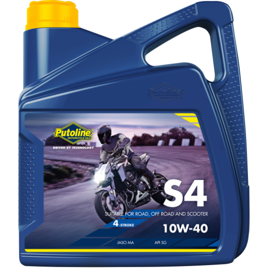 PUTOLINE S4 10W-40 MOTORCYCLE ENGINE OIL 4L