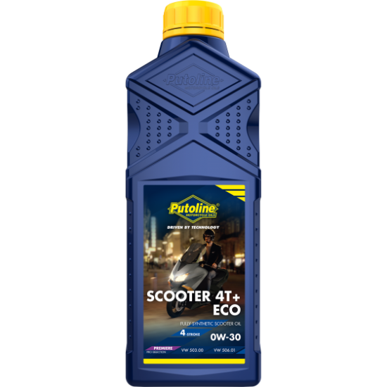 PUTOLINE SCOOTER 4T+ ECO 0W-30 FULLY SYNTHETIC SCOOTER ENGINE OIL 1L